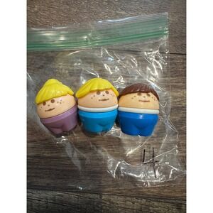 Vintage Little Tikes Toddle Tots Chunky‎ Figures lot of 3